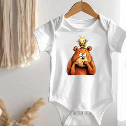 Bee & Bear Baby Onsie® – Adorable Woodland Animal Baby Outfit