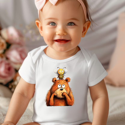 Bee & Bear Baby Onsie® – Adorable Woodland Animal Baby Outfit