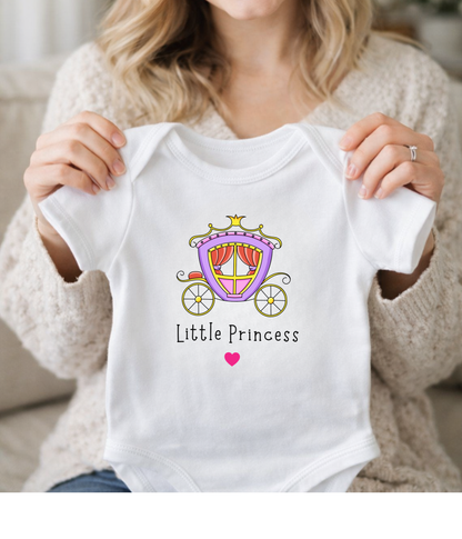 Charming Fairytale Princess Baby Girl Baby Bodysuit