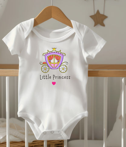 Charming Fairytale Princess Baby Girl Baby Bodysuit