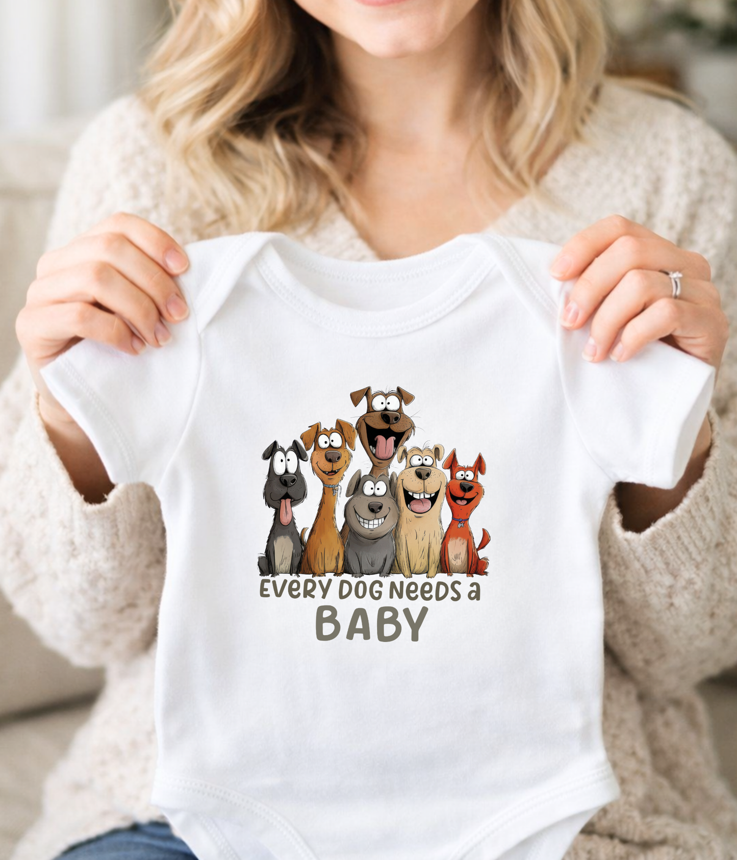Every Dog Needs a Baby Bodysuit – Funny Dog Lover Baby Outfit, Cute Puppy Baby Clothes