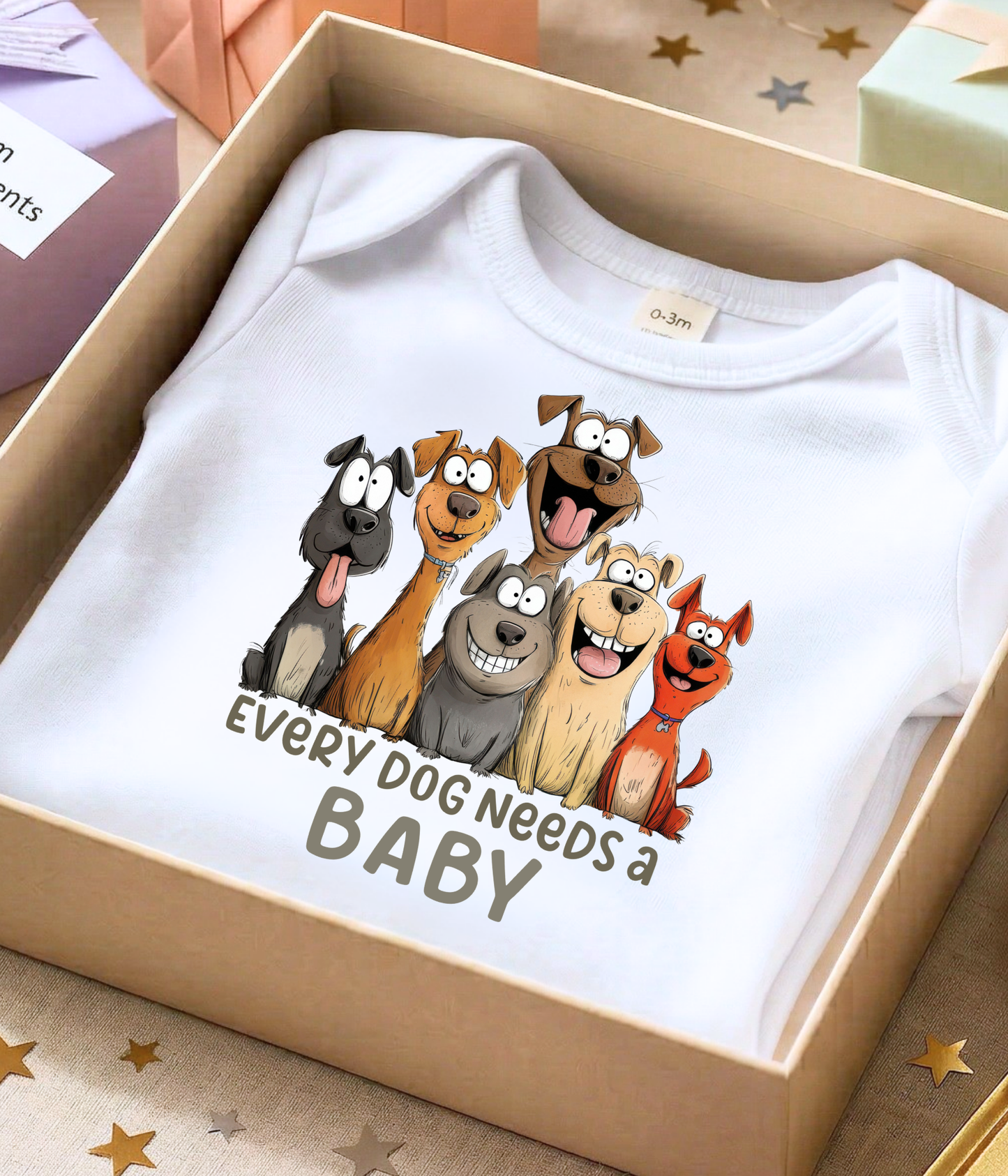 Every Dog Needs a Baby Bodysuit – Funny Dog Lover Baby Outfit, Cute Puppy Baby Clothes