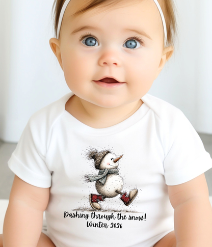 First Snowfall Winter 2026 - Dashing Through The Snow
