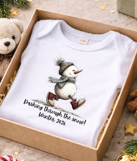 First Snowfall Winter 2026 - Dashing Through The Snow