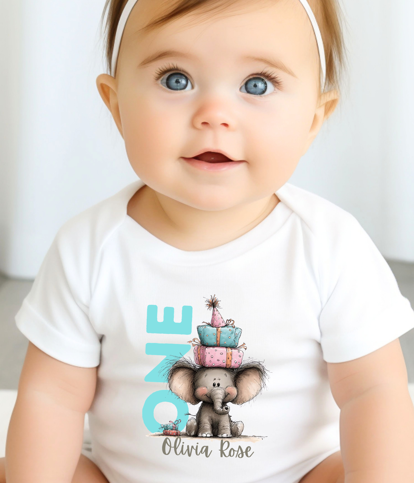 One Birthday Outfit – Personalized First Birthday Baby Outfit | Custom Name 1st Birthday Outfit | Baby Girl Birthday Outfit | Smash Cake Outfit