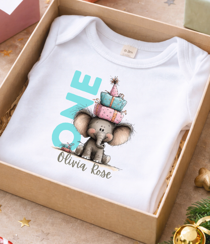 One Birthday Outfit – Personalized First Birthday Baby Outfit | Custom Name 1st Birthday Outfit | Baby Girl Birthday Outfit | Smash Cake Outfit