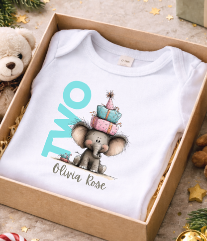 Two Birthday Outfit – Personalized 2nd Birthday Baby Outfit | Custom Name Toddler Birthday Outfit | Baby Girl 2nd Birthday | Cake Smash Outfit