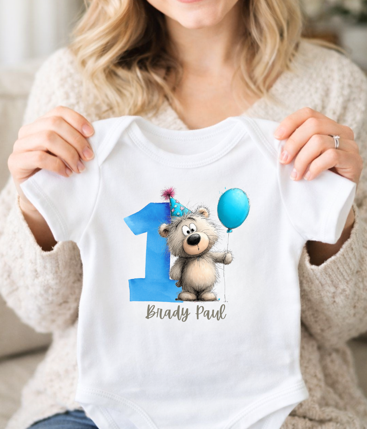 1st Birthday Outfit – Personalized First Birthday Baby Outfit | Custom Name One Birthday Outfit | Smash Cake Outfit | Baby Birthday Gift