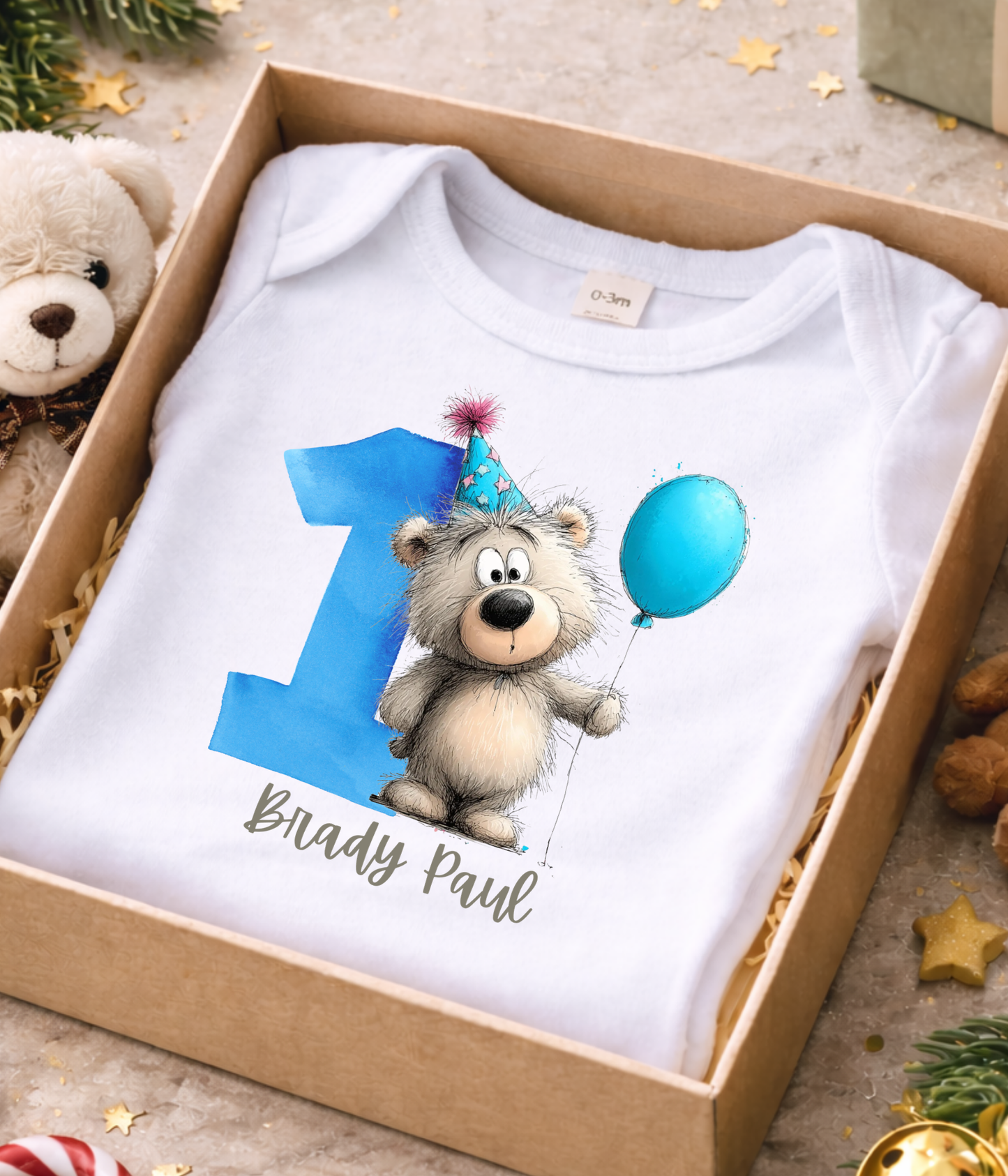 1st Birthday Outfit – Personalized First Birthday Baby Outfit | Custom Name One Birthday Outfit | Smash Cake Outfit | Baby Birthday Gift