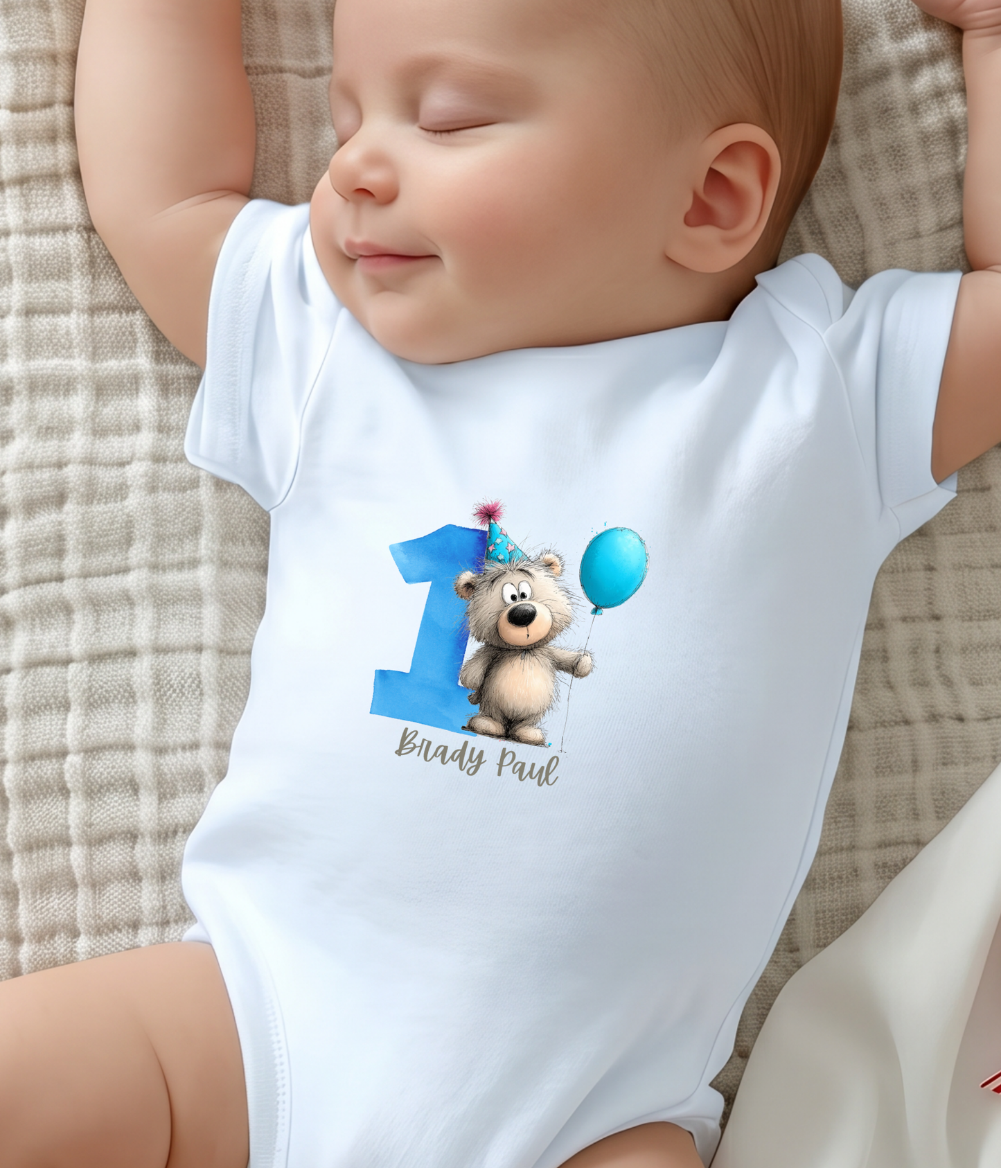 1st Birthday Outfit – Personalized First Birthday Baby Outfit | Custom Name One Birthday Outfit | Smash Cake Outfit | Baby Birthday Gift