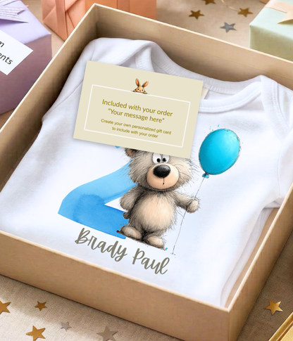 2nd Birthday Outfit – Personalized Second Birthday Baby Outfit | Custom Name Toddler Birthday Outfit | 2 Year Old Birthday Shirt | Cake Smash Outfit