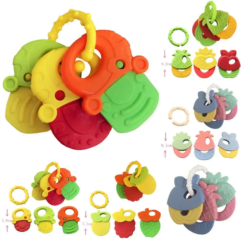 Food-Grade Silicone Teethers for Newborns.