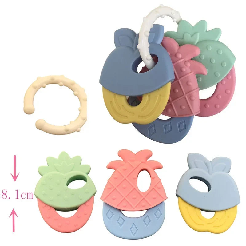 Food-Grade Silicone Teethers for Newborns.