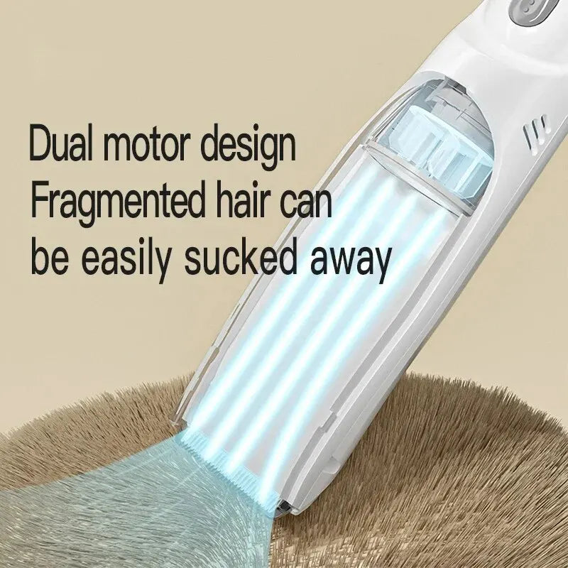 Self-absorbing Electric Hair Clipper for Babies & Adults – Waterproof, Quiet, Ideal for Family Grooming!