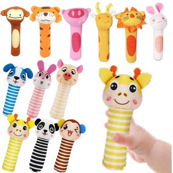 Cute Animal Baby Rattle.