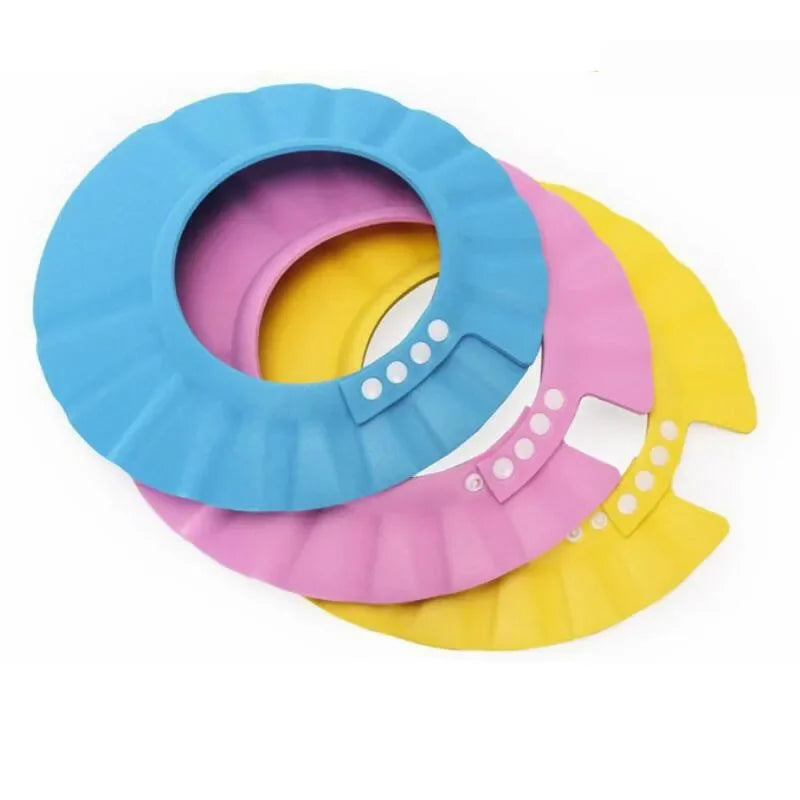 Adjustable Baby Shower Cap – Ear & Head Protection