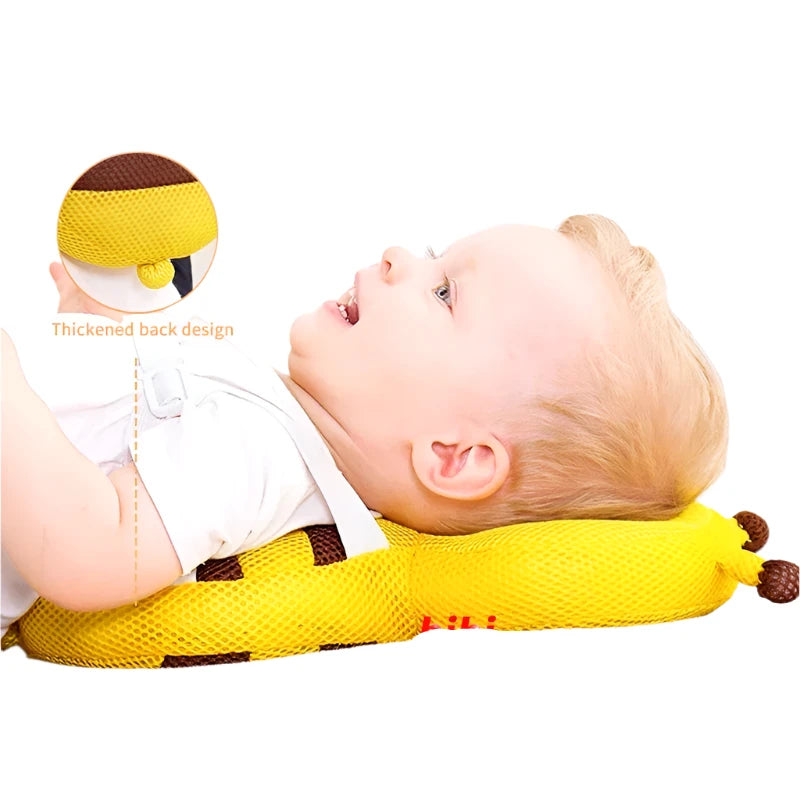 Cartoon Bee Head Protector – Baby Safety Pillow for Walking